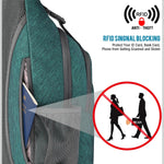 G4Free - G4Free Sling Bag RFID Blocking Sling Backpack Crossbody Chest Bag Daypack -D02V743H