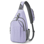 G4Free - G4Free Sling Bag RFID Blocking Sling Backpack Crossbody Chest Bag Daypack -D02V743Y