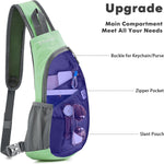 G4Free - G4Free Sling Bag, Small Crossbody Backpack Lightweight Chest Shoulder Bags -D01V068I