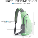 G4Free - G4Free Sling Bag, Small Crossbody Backpack Lightweight Chest Shoulder Bags -D01V068I