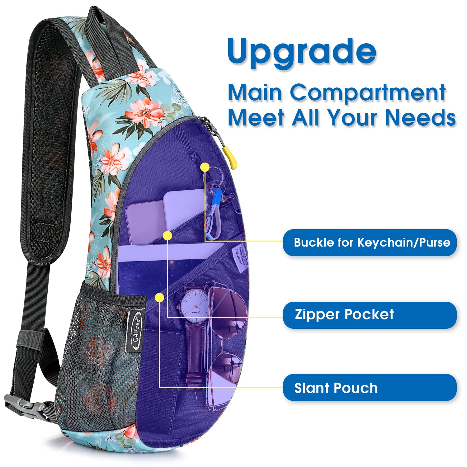 G4Free - G4Free Small Crossbody Sling Shoulder Bag -D01V068I