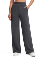 G4Free - G4Free Smoofit Modal Soft Sweatpants Ribbed Waist Side Slit with Pockets -GF26J1018A001A-S