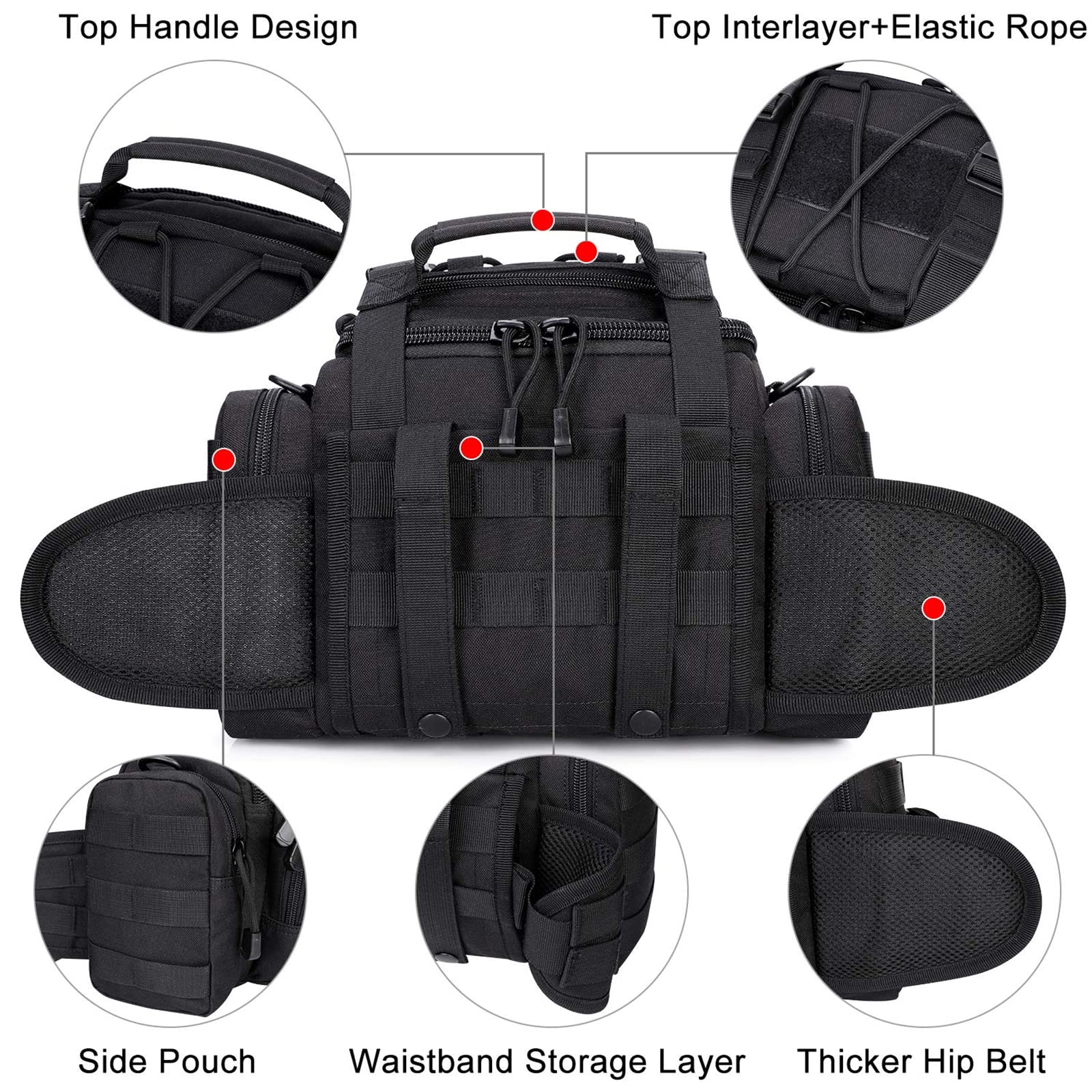 G4Free - G4Free Sport Outdoor Waist Pack -D04V198A
