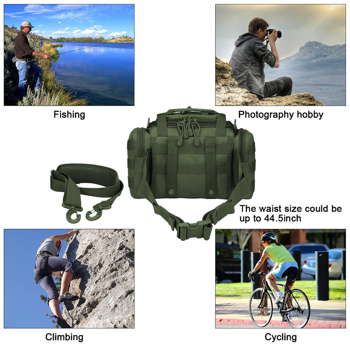 G4Free - G4Free Sport Outdoor Waist Pack -D04V198A