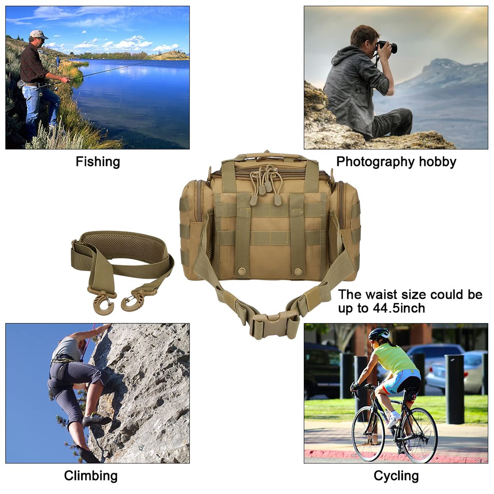 G4Free - G4Free Sport Outdoor Waist Pack -D04V198A