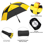 G4Free - G4Free Square Windproof Auto Open Stick Umbrella -D02V590A