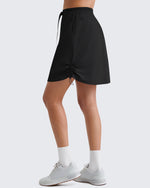 G4Free - G4Free Strowen 18" Hiking Cargo Skirt Elastic Waist 2 Pockets Quick Dry -GF26S953A001A-S