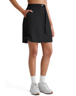 G4Free - G4Free Strowen 18" Hiking Cargo Skirt Elastic Waist 2 Pockets Quick Dry -GF26S953A001A-S