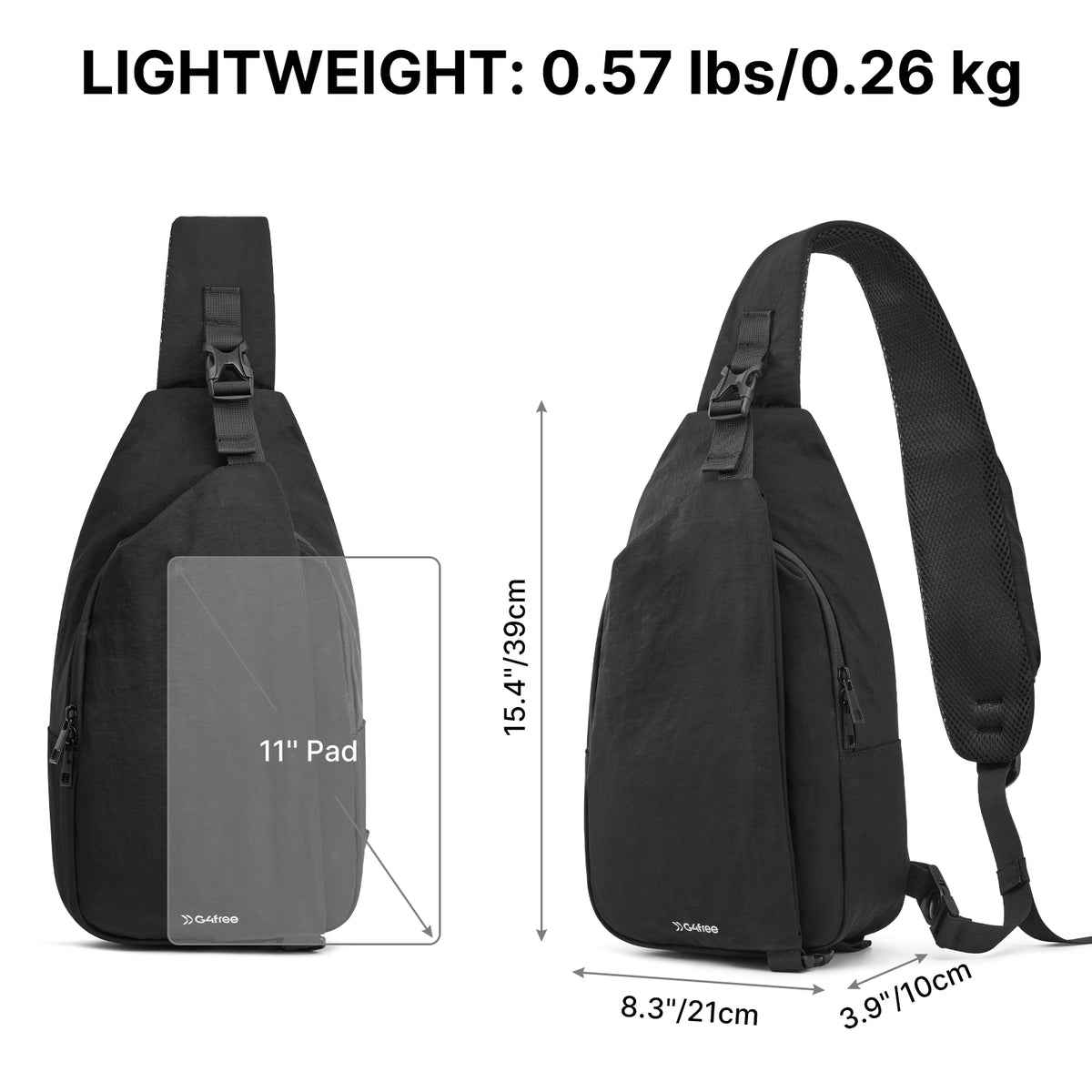 G4Free - G4Free Stylish RFID Anti-Theft Chest Bag -TN25B617A