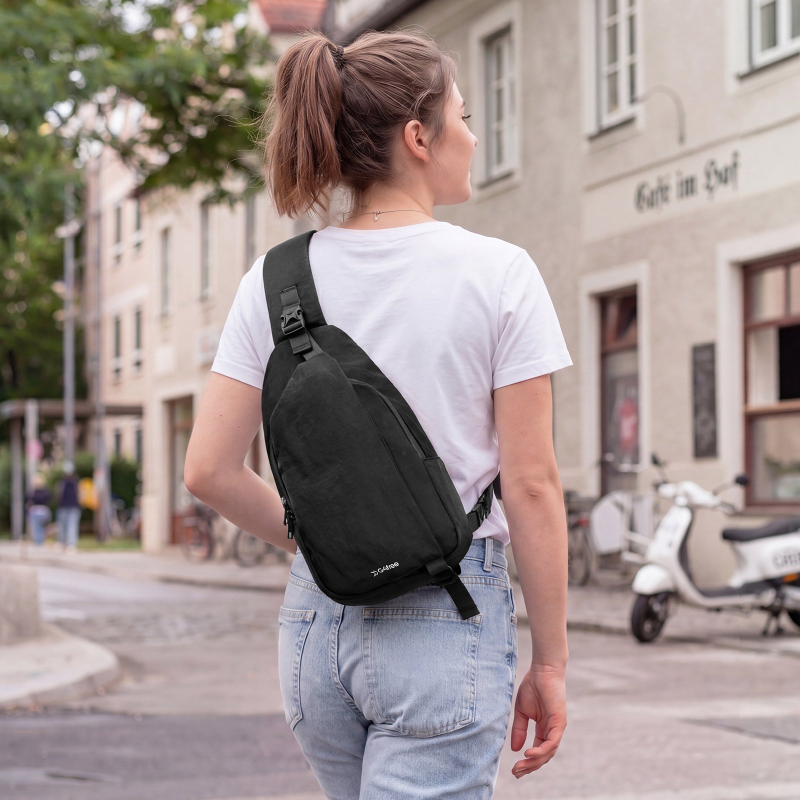 G4Free - G4Free Stylish RFID Anti-Theft Chest Bag -TN25B617A