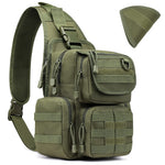 G4Free - G4Free Tactical EDC Sling Bag Pack with Pistol Holster -D02V666B
