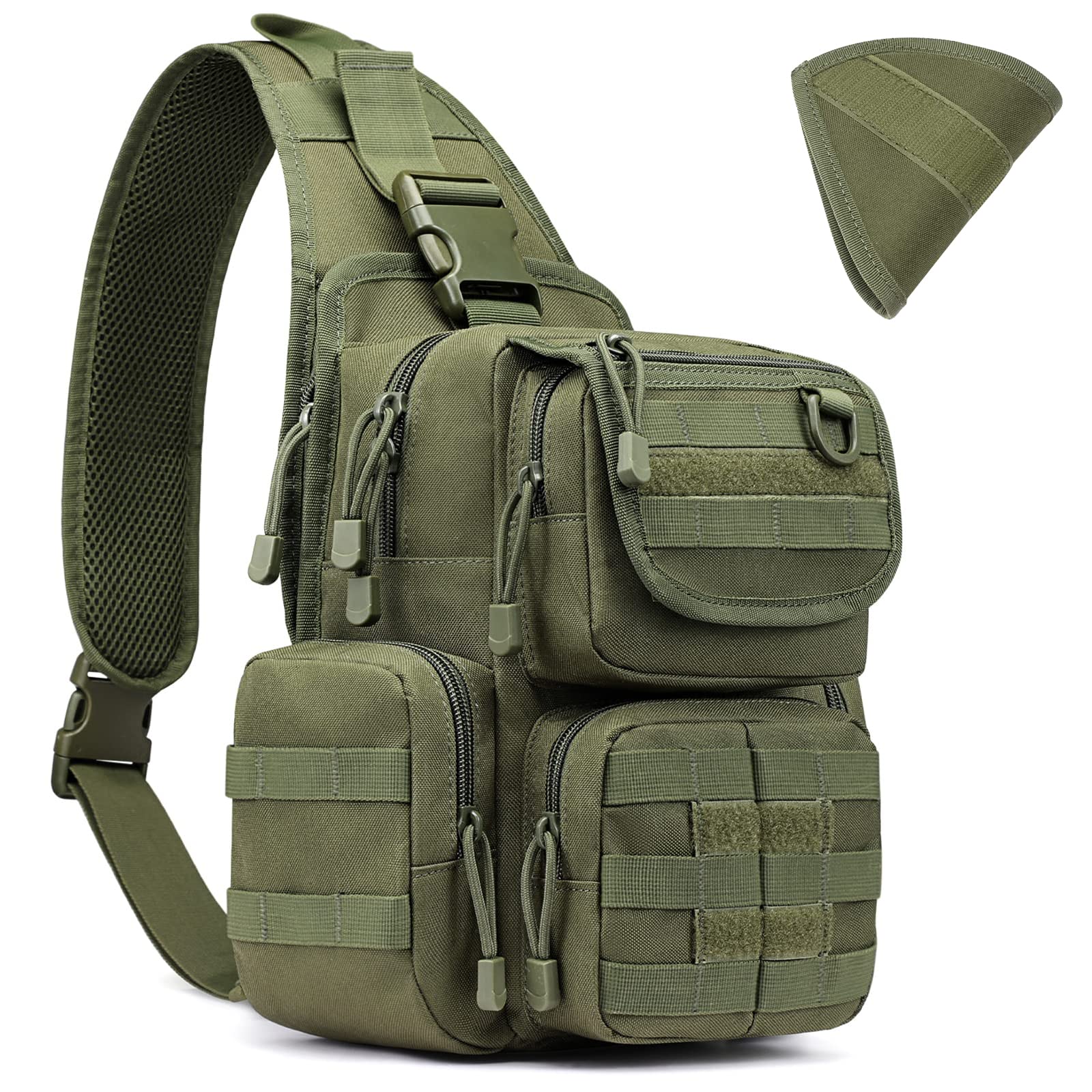 G4Free - G4Free Tactical EDC Sling Bag Pack with Pistol Holster -D02V666B