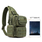 G4Free - G4Free Tactical EDC Sling Bag Pack with Pistol Holster -D02V666B