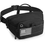 G4Free - G4Free Tactical Fanny Pack, Fashion Crossbody Bag Waist Packs -TN24B465B