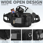 G4Free - G4Free Tactical Fanny Pack, Fashion Crossbody Bag Waist Packs -TN24B465B