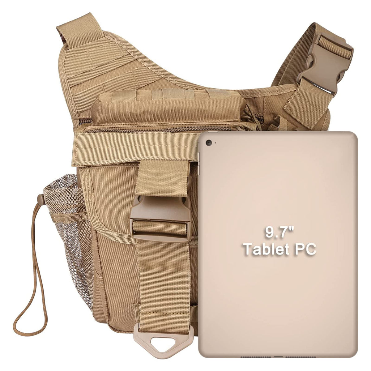 G4Free - G4Free Tactical Messenger Fishing Tackle Side Bag -D04V163A