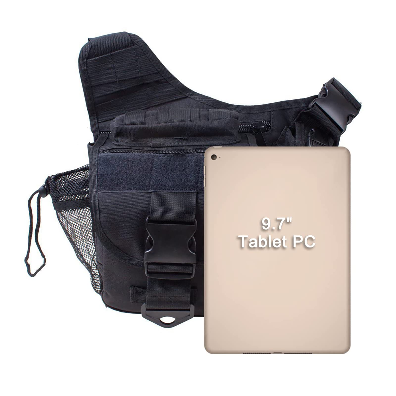G4Free - G4Free Tactical Messenger Fishing Tackle Side Bag -D04V163A
