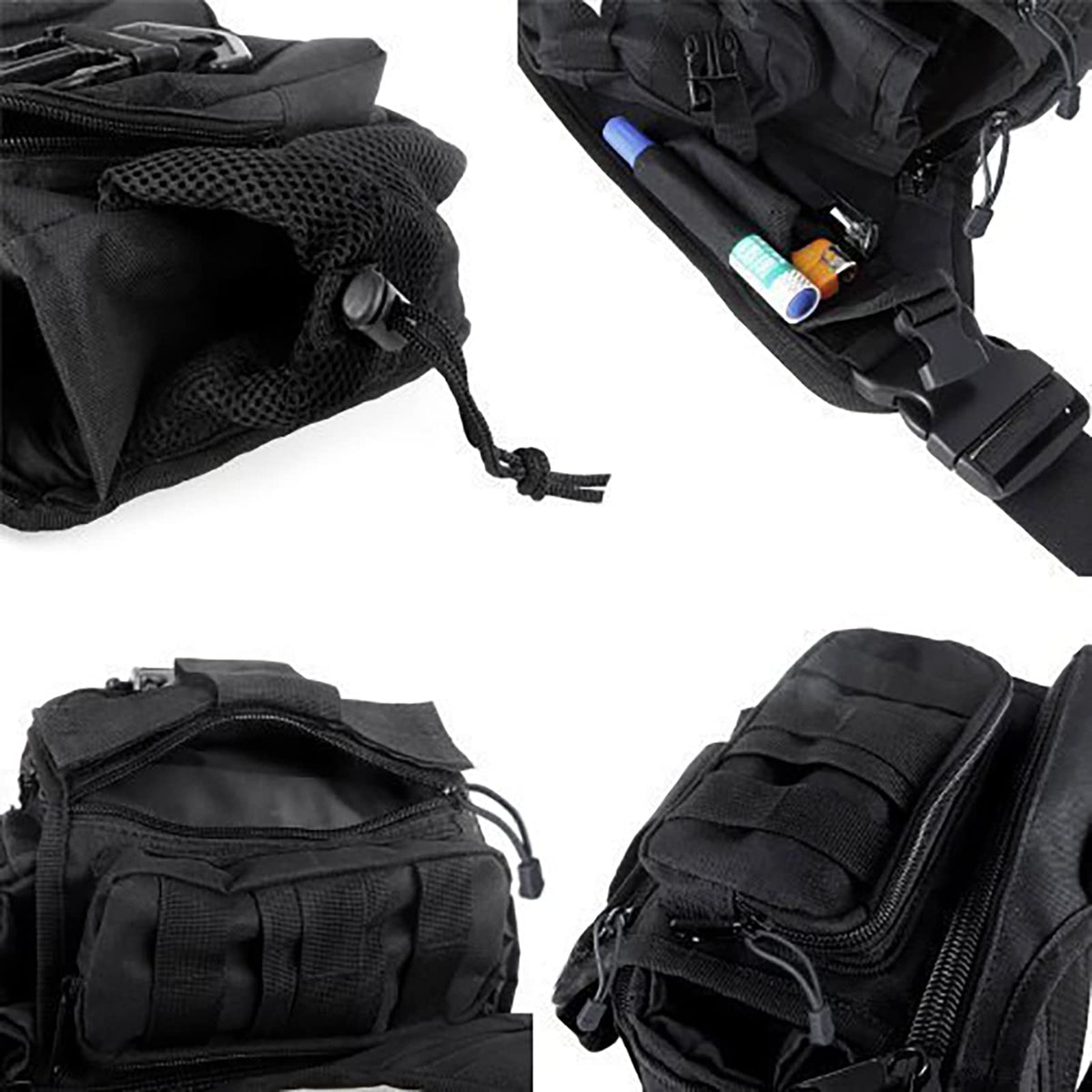 G4Free - G4Free Tactical Messenger Fishing Tackle Side Bag -D04V163A