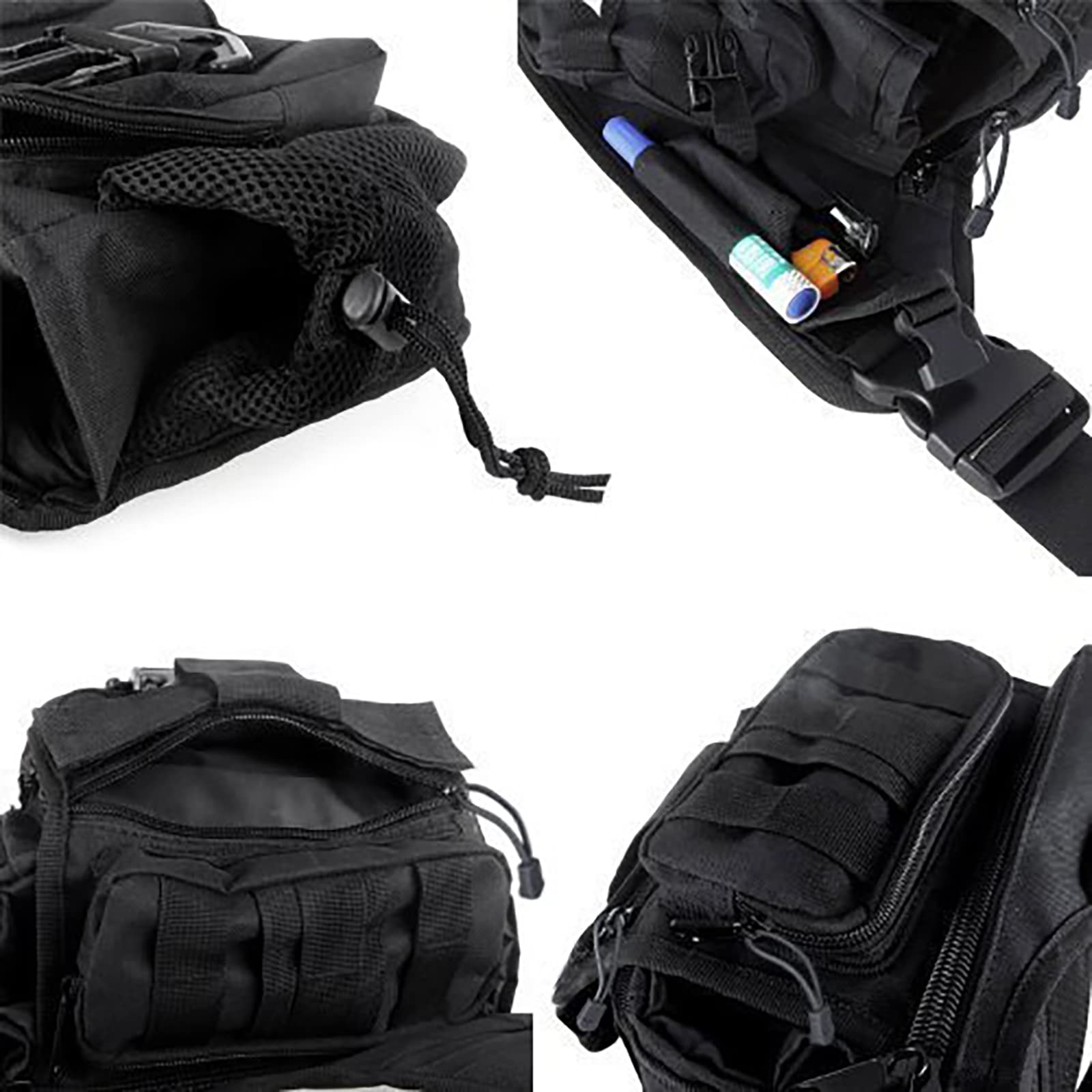 G4Free - G4Free Tactical Messenger Fishing Tackle Side Bag -D04V163A