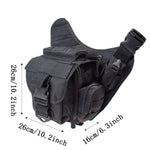 G4Free - G4Free Tactical Messenger Fishing Tackle Side Bag -D04V163A