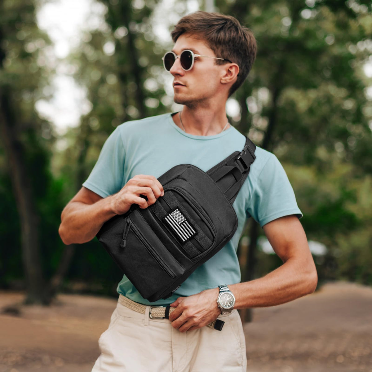 G4Free - G4Free Tactical Military Rover Shoulder Sling Pack -TN22B161B