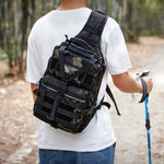 G4Free - G4Free Tactical Sling Backpack Big Molle EDC Assault Range Bag Pack Military Style for Concealed Carry -D02V676A
