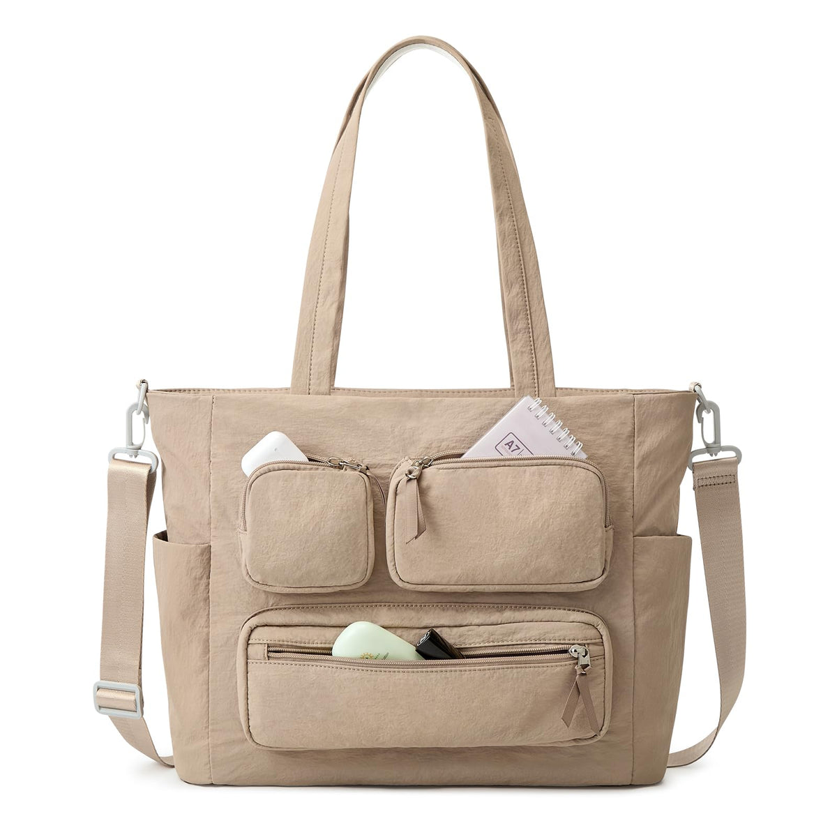 G4Free - G4Free Tote Bag, Lightweight Work Bag with 15" Laptop Pocket -TN25B533C