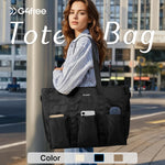 G4Free - G4Free Tote Bag, Multi-Compartment Large Capacity with Zipper Top Handle -TN24B476B