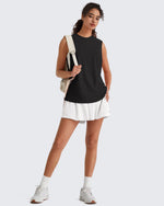 G4Free - G4Free UPF 50+ Loose Fit Muscle Tank -GF26L948A001F-XS