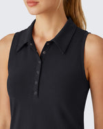G4Free - G4Free UPF 50+ Maternity Tennis Dress – Button Front -GF26VY972A001A-S