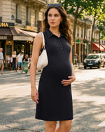 G4Free - G4Free UPF 50+ Maternity Tennis Dress – Button Front -GF26VY972A001A-S