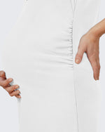 G4Free - G4Free UPF 50+ Maternity Tennis Dress – Button Front -GF26VY972A001A-S