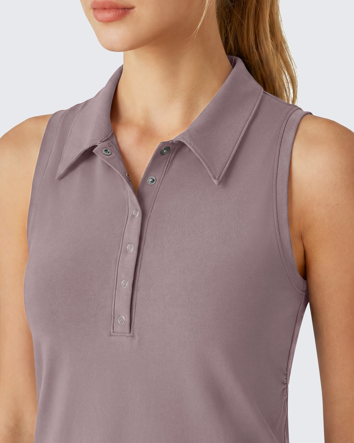 G4Free - G4Free UPF 50+ Maternity Tennis Dress – Button Front -GF26VY972A001A-S
