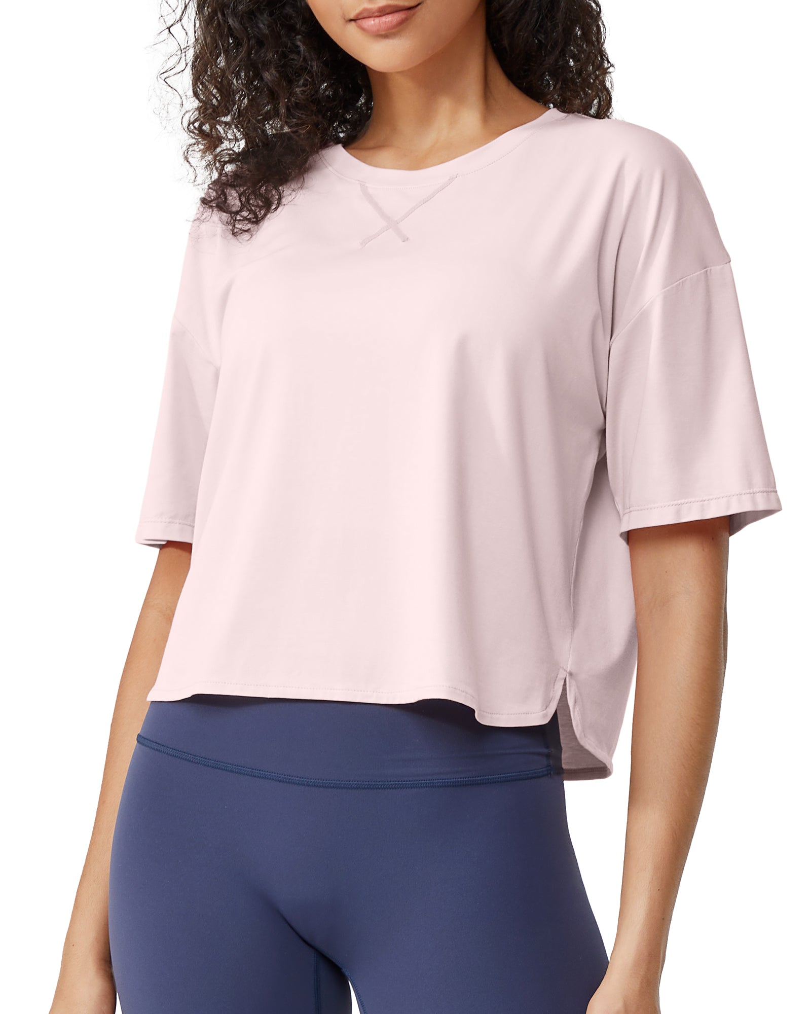 G4Free - G4Free UPF 50+ Quick Dry Boxy Crop Tee -GF25K466CA-S