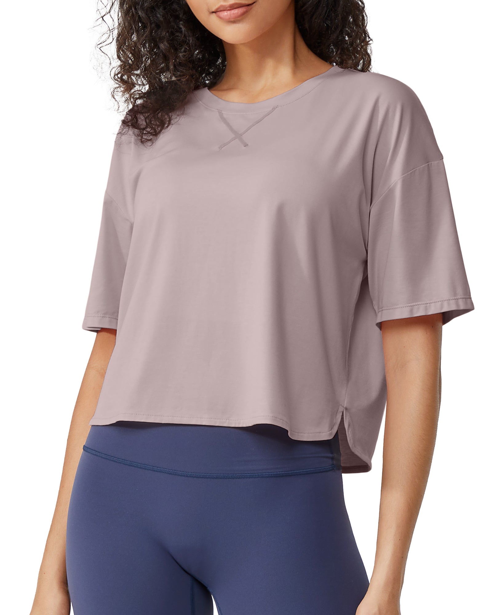 G4Free - G4Free UPF 50+ Quick Dry Boxy Crop Tee -GF25K466FA-S