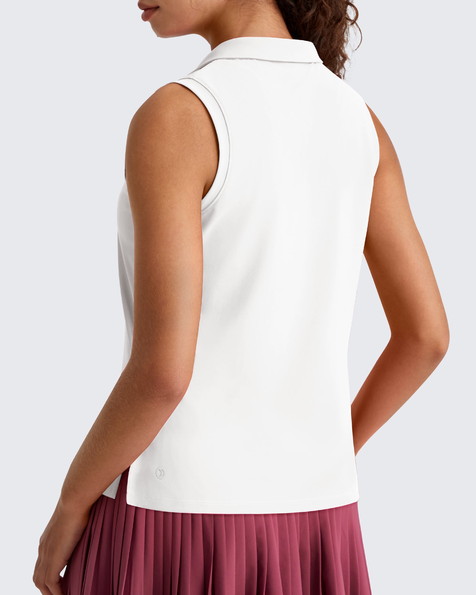 G4Free - G4Free UPF 50+ Sleeveless Golf Polo with Side Slit – Quick Dry -GF26L973A001A-S