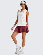 G4Free - G4Free UPF 50+ Sleeveless Golf Polo with Side Slit – Quick Dry -GF26L973A001A-S