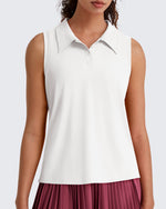 G4Free - G4Free UPF 50+ Sleeveless Golf Polo with Side Slit – Quick Dry -GF26L973A001A-S