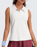G4Free - G4Free UPF 50+ Sleeveless Golf Polo with Side Slit – Quick Dry -GF26L973A001A-S