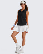 G4Free - G4Free UPF 50+ Sleeveless Golf Polo with Side Slit – Quick Dry -GF26L973A001A-S