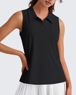 G4Free - G4Free UPF 50+ Sleeveless Golf Polo with Side Slit – Quick Dry -GF26L973A001A-S