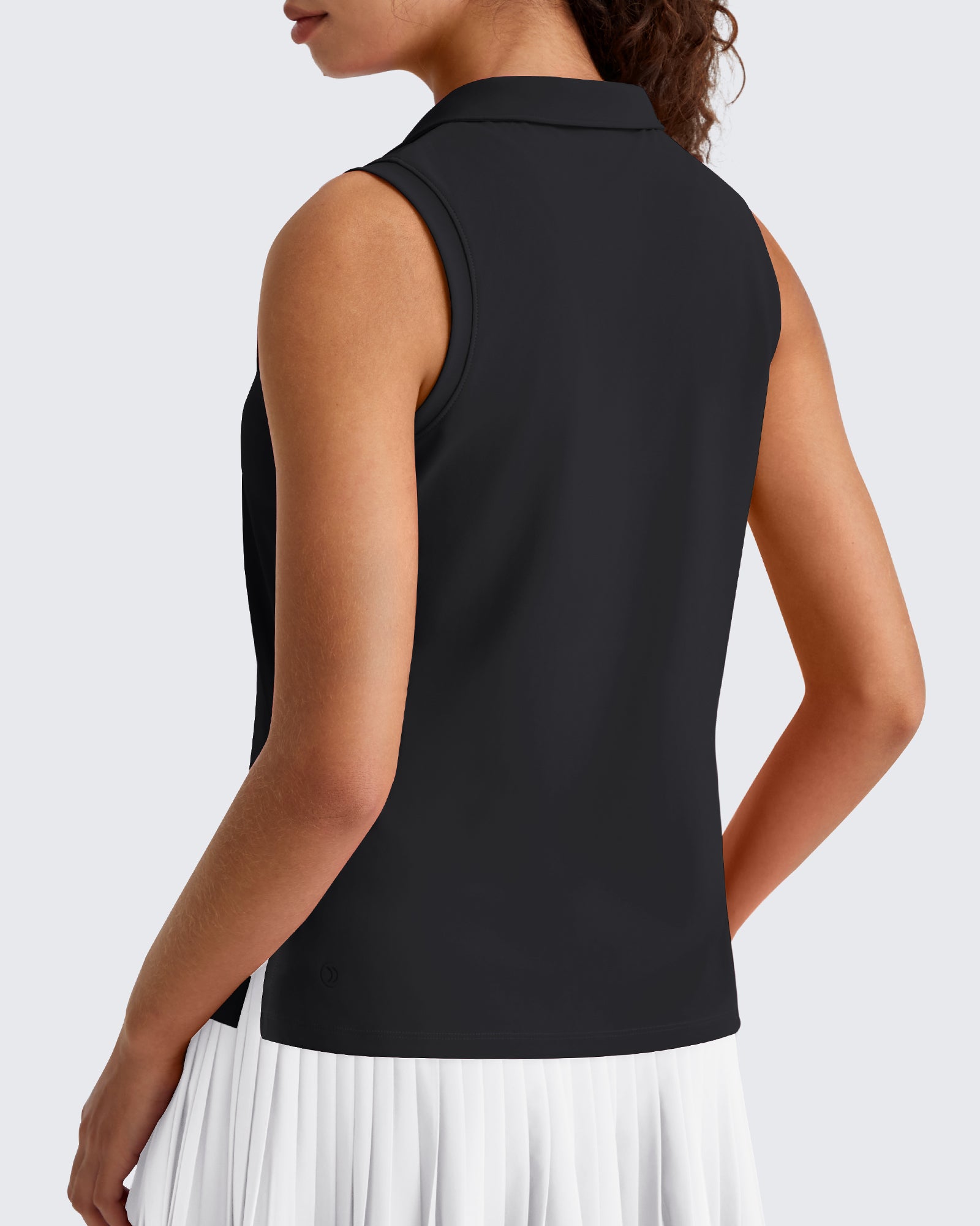 G4Free - G4Free UPF 50+ Sleeveless Golf Polo with Side Slit – Quick Dry -GF26L973A001A-S