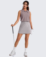 G4Free - G4Free UPF 50+ Sleeveless Golf Polo with Side Slit – Quick Dry -GF26L973A001A-S