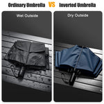 G4Free - G4Free UPF 50+ UV Protection 54 Inch Large Reverse Travel Umbrella -NT21A010B