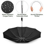 G4Free - G4Free UPF 50+ UV Protection 54 Inch Large Reverse Travel Umbrella -NT21A010B