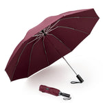 G4Free - G4Free UPF 50+ UV Protection 54 Inch Large Reverse Travel Umbrella -NT21A010B