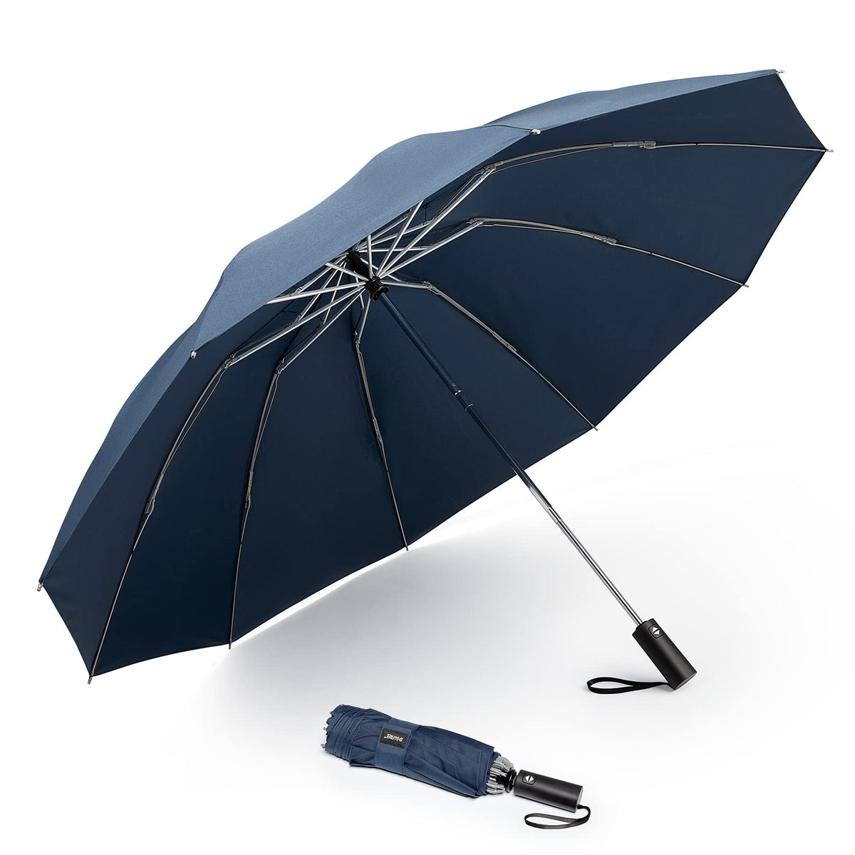 G4Free - G4Free UPF 50+ UV Protection 54 Inch Large Reverse Travel Umbrella -NT21A010B