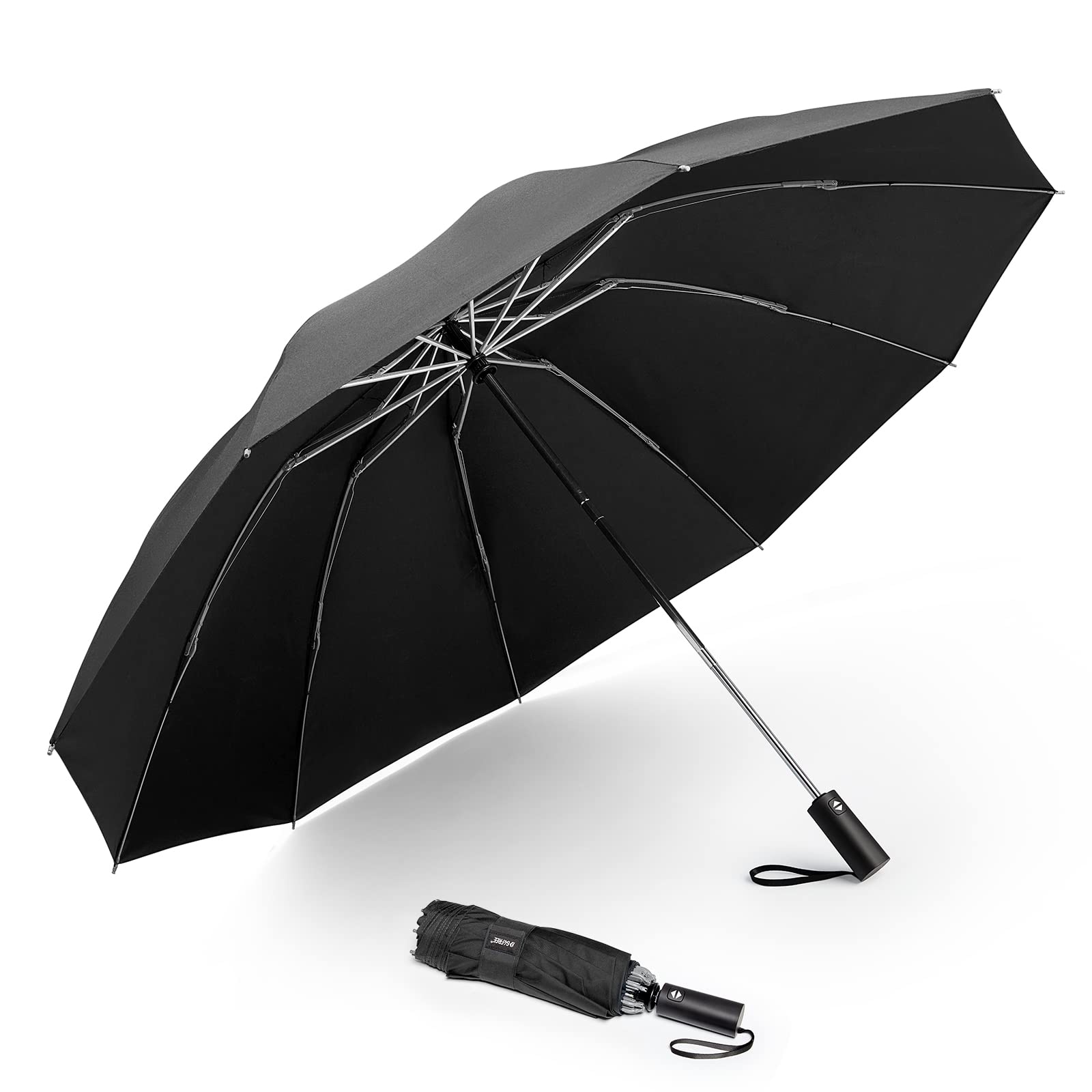 G4Free - G4Free UPF 50+ UV Protection 54 Inch Large Reverse Travel Umbrella -NT21A010B