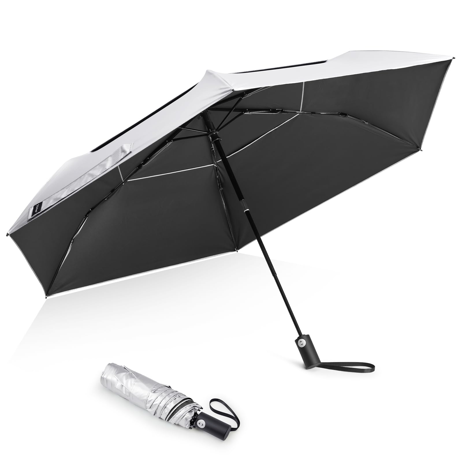 G4Free - G4Free Ultralight UPF 50+ UV Double Canopy Slim Small Portable Automatic -TN24A427A
