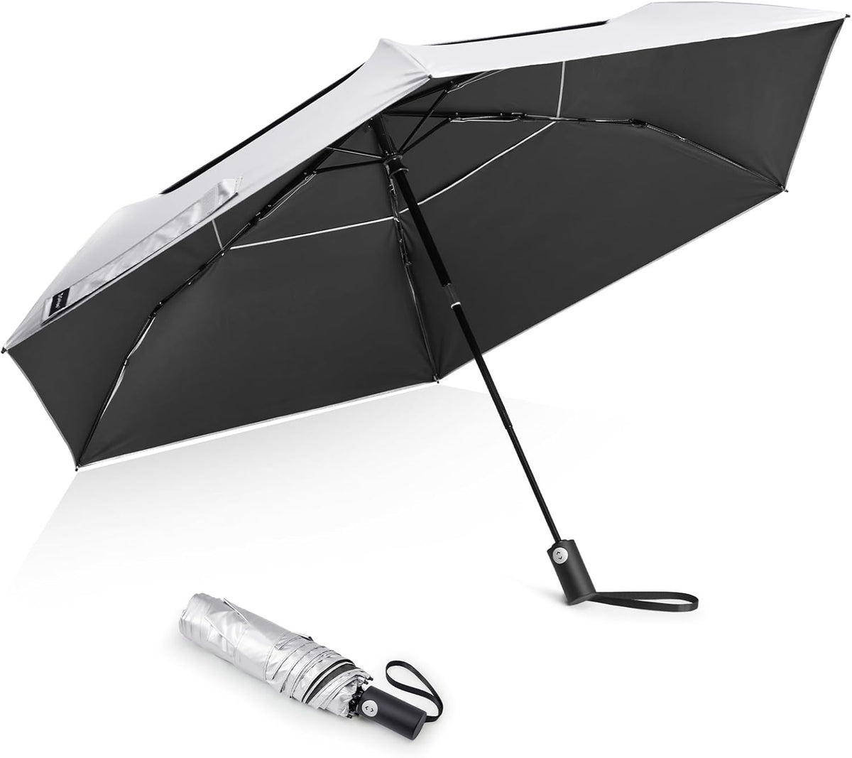 G4Free - G4Free Ultralight UPF 50+ UV Double Canopy Slim Small Portable Automatic -TN24A427C
